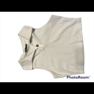White Crop Top🤍